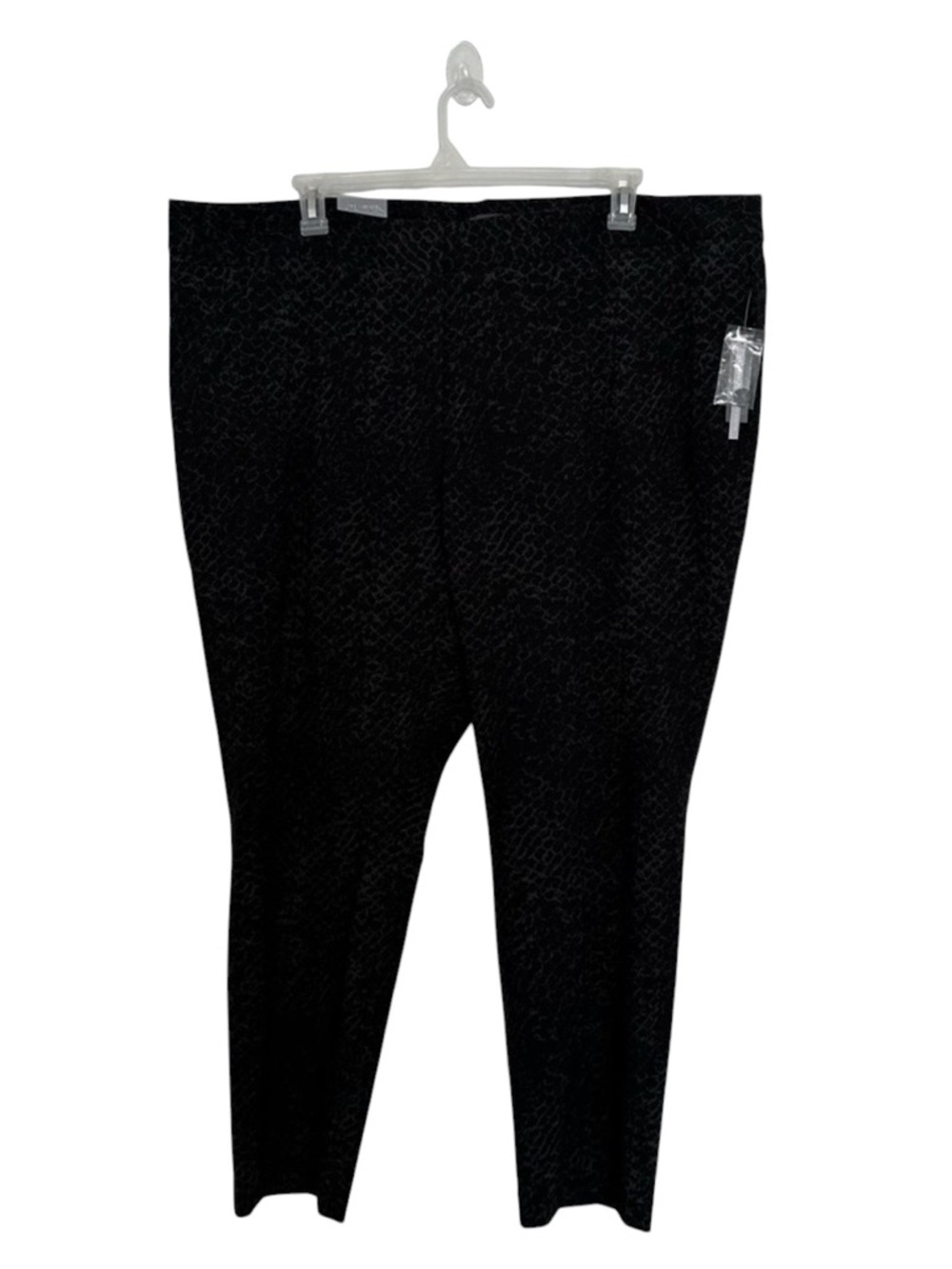 The Limited Plus Black Gray Snake Print Signature Exact Stretch Skinny P…